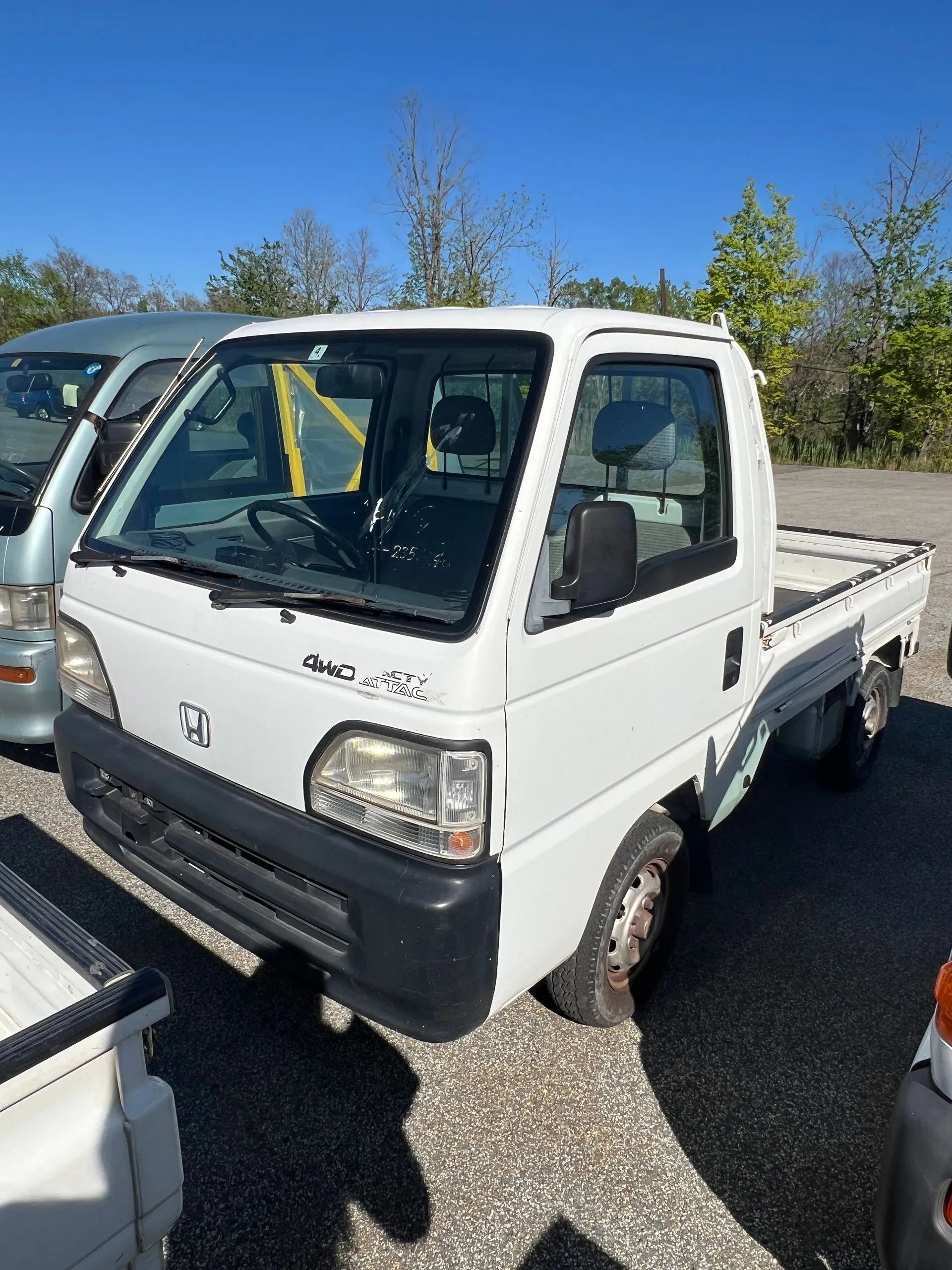 1997 Honda Acty Attack 4WD Kei Truck - Image 3