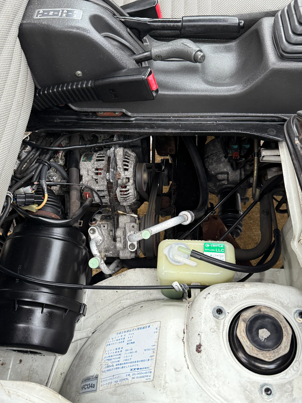 1994 Suzuki Carry 4WD Kei Truck – Hi/Low Transfer Case / Axle Lock - Image 14